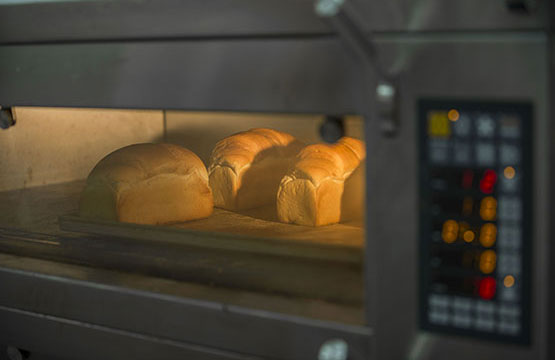 German loaves baking